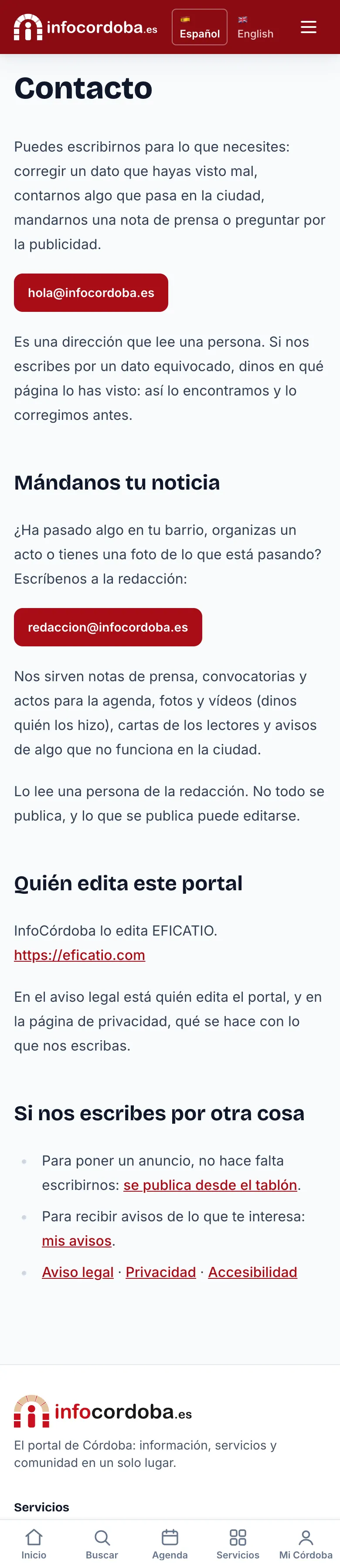 Contact