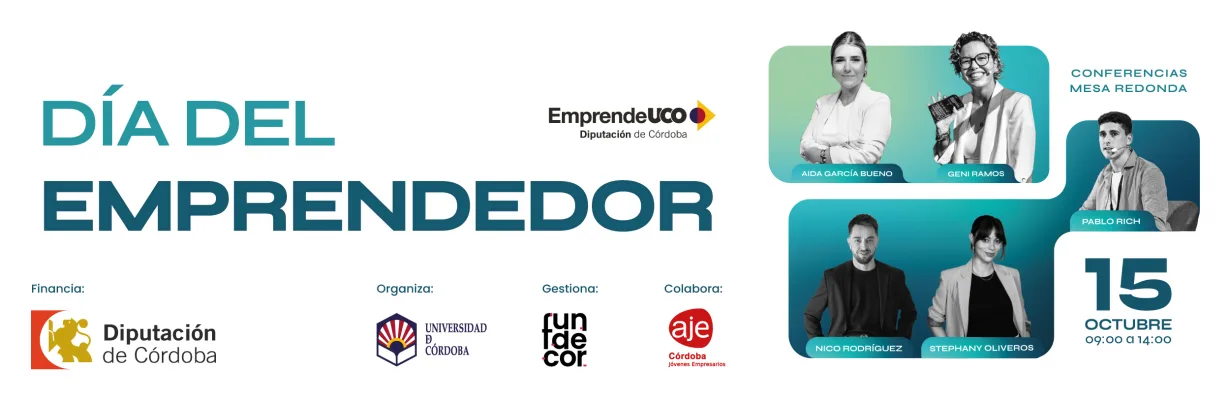 "El Día del Emprendedor" Event - EmprendeUCO Diputación de Córdoba