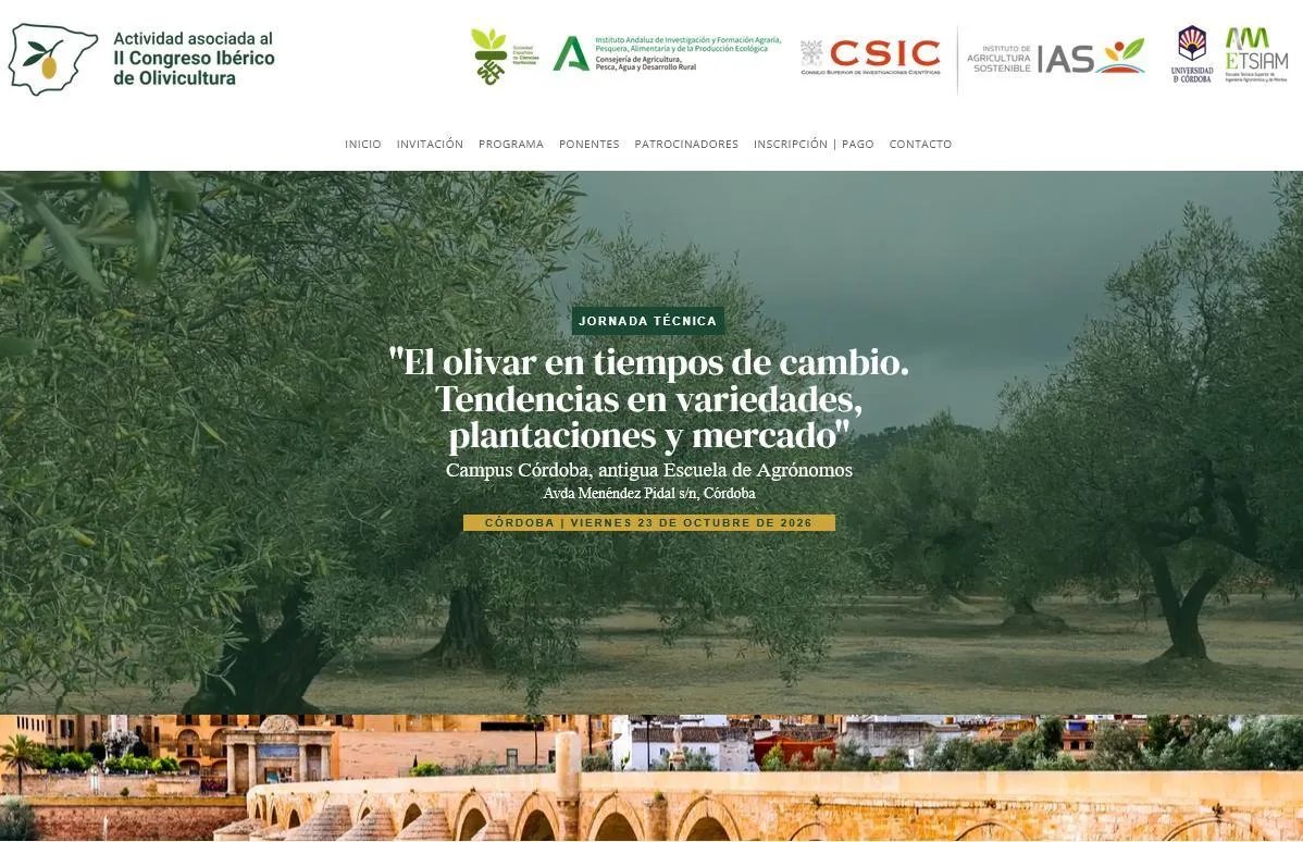 Technical Conference: Olive Groves in Times of Change. Trends in Varieties, Plantations and Market