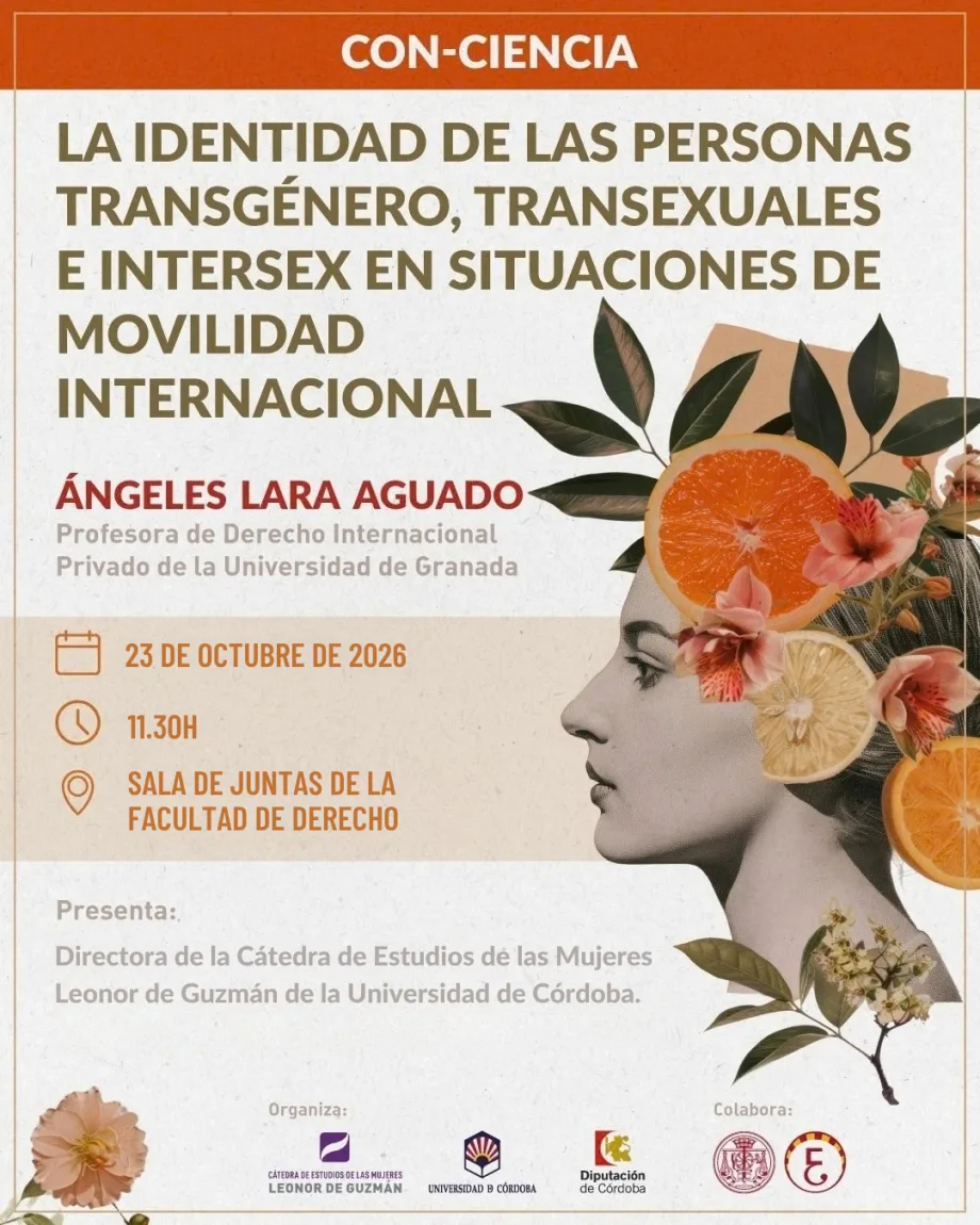 "Con-ciencia" Cycle: "The identity of transgender, transsexual and intersex people in situations of international mobility"