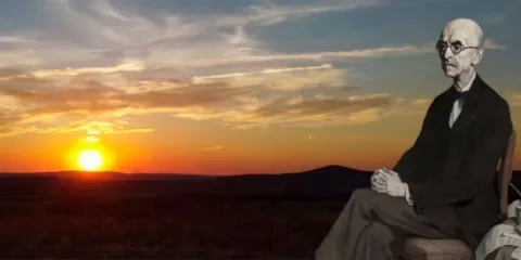 Sunset in Ategua. Falla Year: Falla and his era