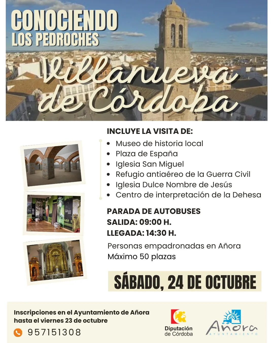Excursión guiada a Villanueva de Córdoba desde Añora