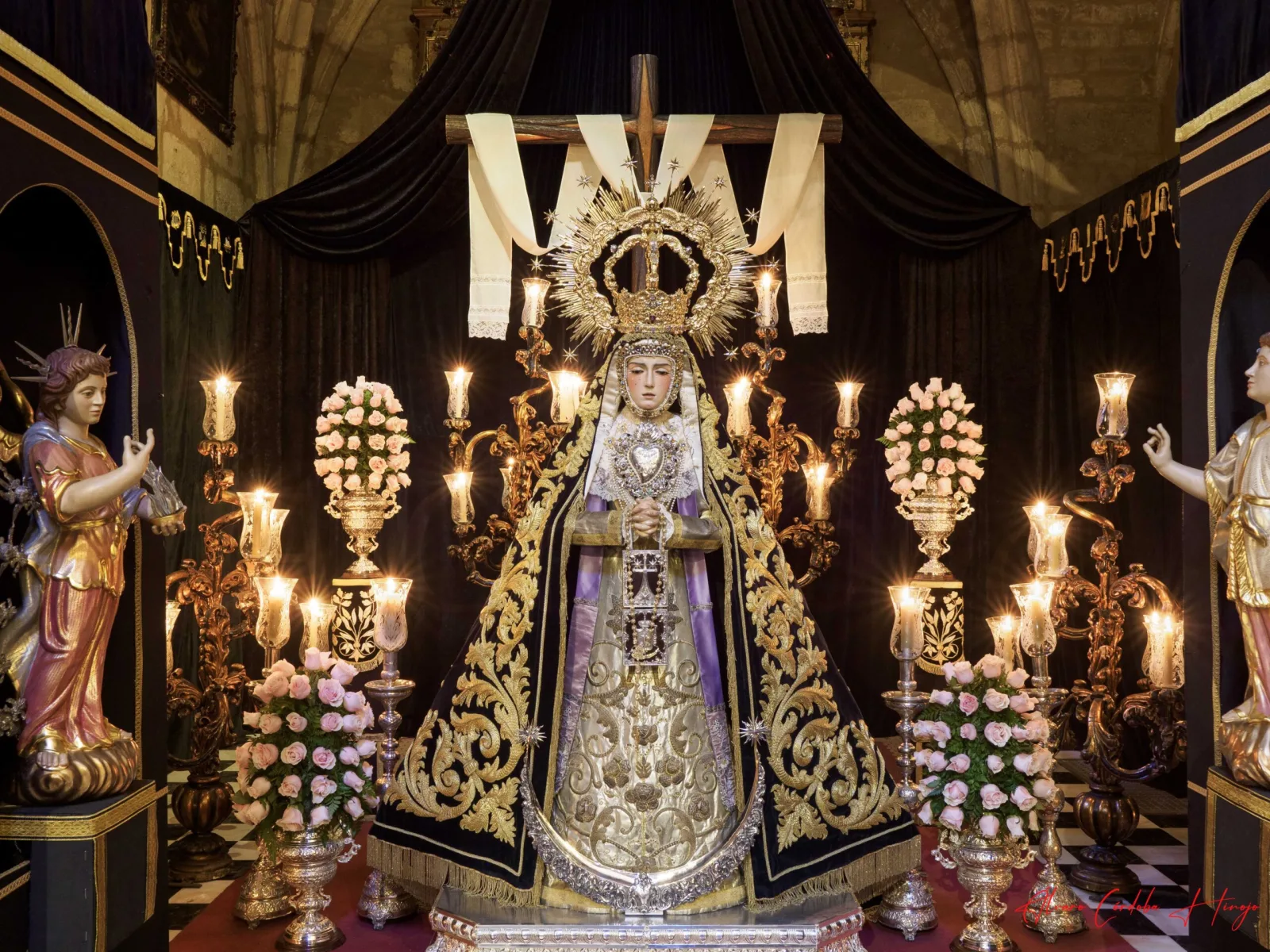 Besamanos de Nuestra Señora Madre de Dios en sus Tristezas