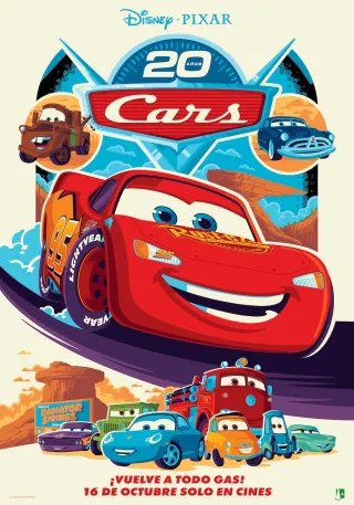 Poster for CARS (20 aniversario)