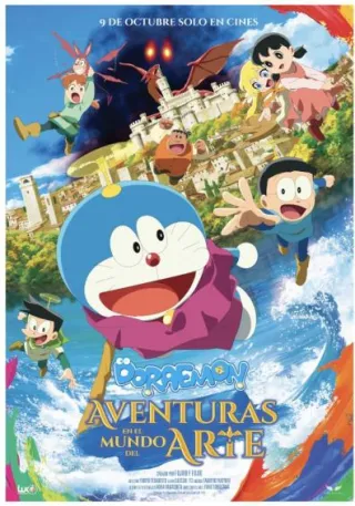Poster for Doraemon: aventuras en el mundo del arte