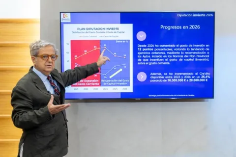 Image for the story: Diputación de Córdoba transfers 20.6 million to municipalities under the Plan Invierte