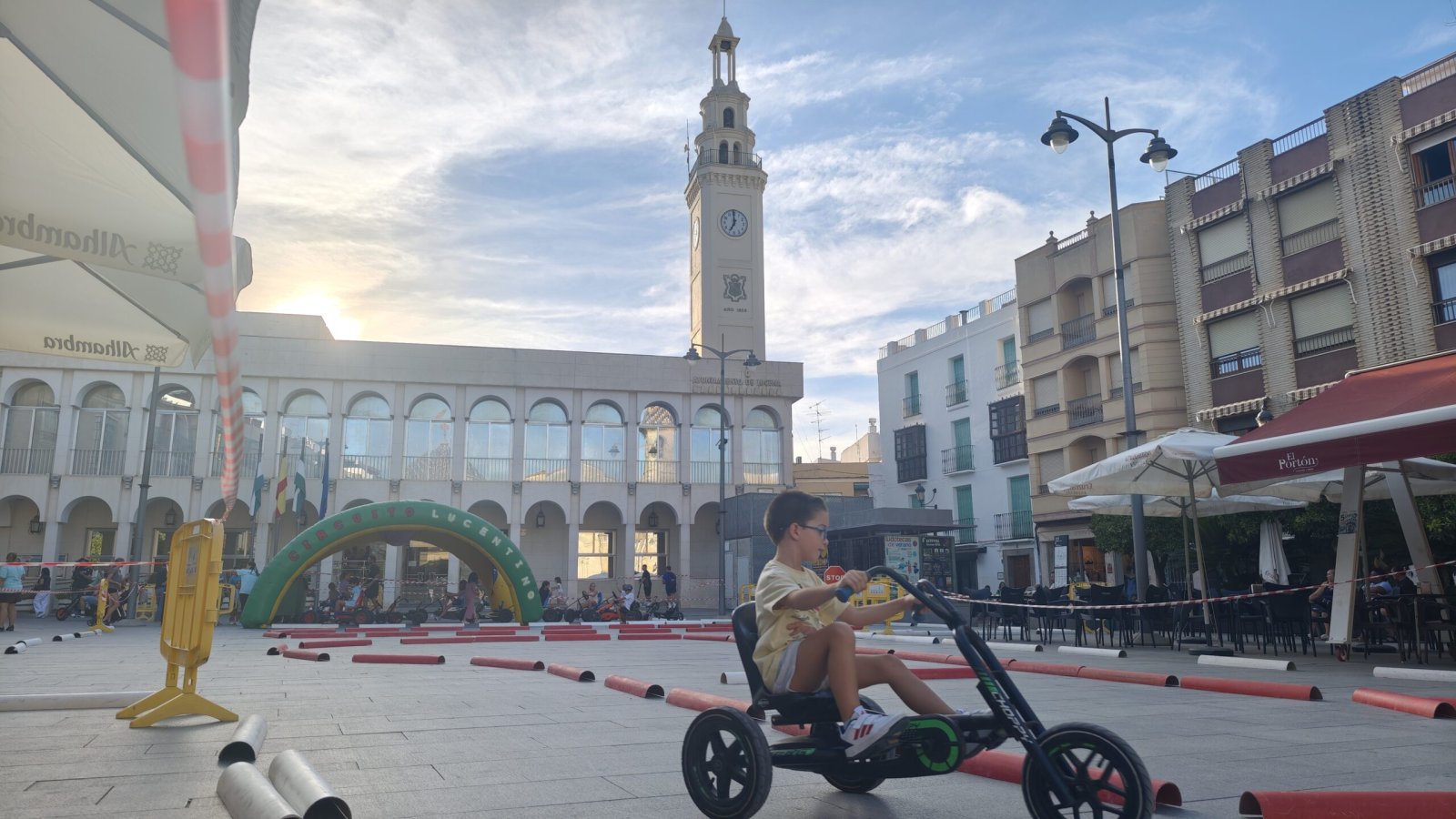 Imagen de la noticia: Lucena cierra la Semana Europea de la Movilidad con un circuito en la Plaza Nueva