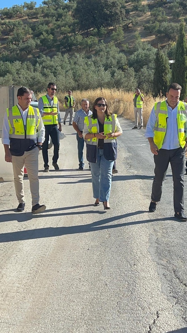 Image for the story: The A-4154 between Priego and Algarinejo reopens to traffic on a provisional basis
