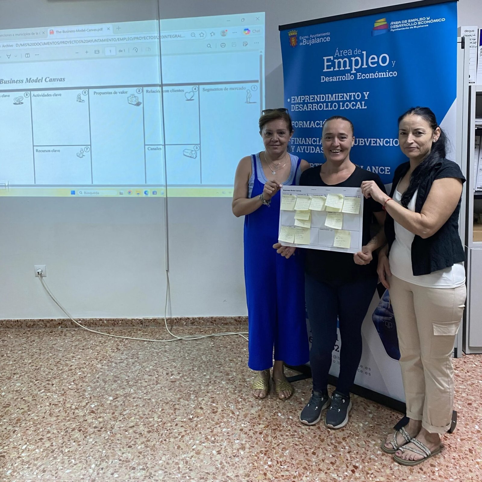 Imagen de la noticia: Bujalance forma en autoempleo a mayores de 45 años con un curso de creación de empresas