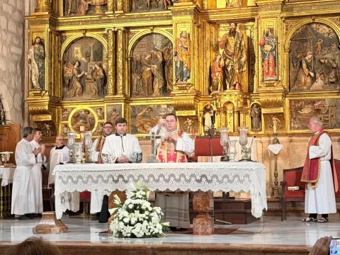 Image for the story: The parish of San Mateo de Lucena celebrates the triduum in honor of its patron saint