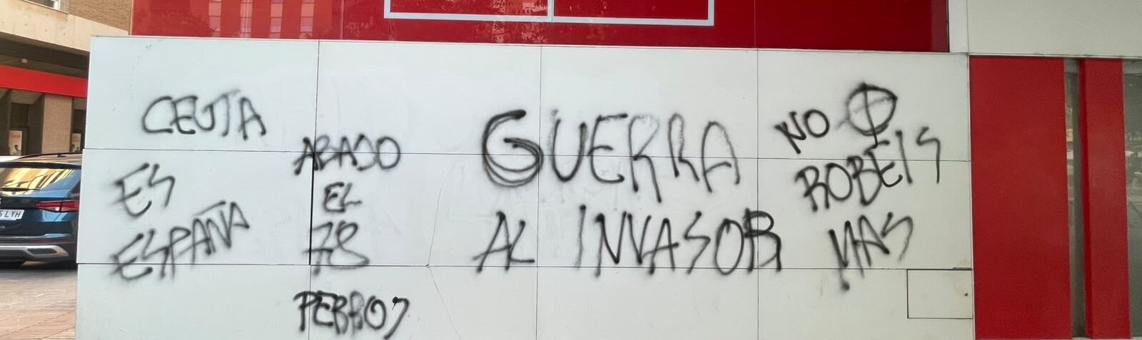 Imagen de la noticia: El PSOE de Córdoba denuncia una nueva pintada vandálica en su sede provincial