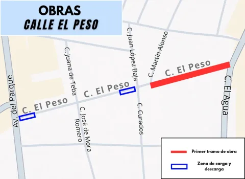 Imagen de la noticia: Lucena cierra al tráfico un tramo de la calle El Peso desde el martes 13