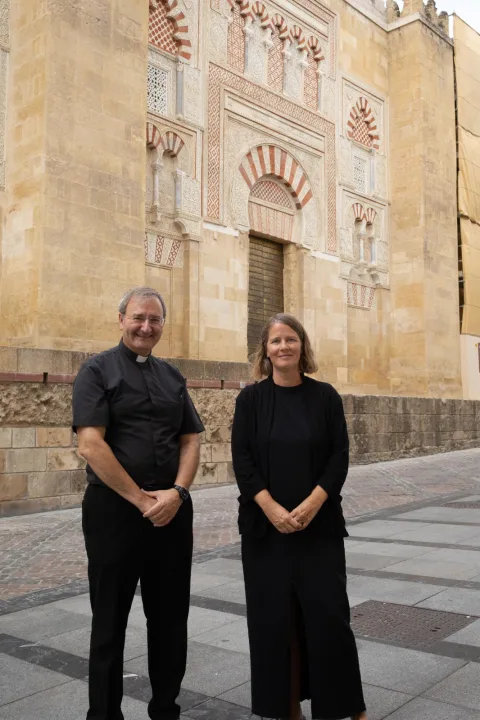 Image for the story: The Cathedral Chapter and Vitrocentre Romont investigate the 14th-century stained glass windows of the Royal Chapel