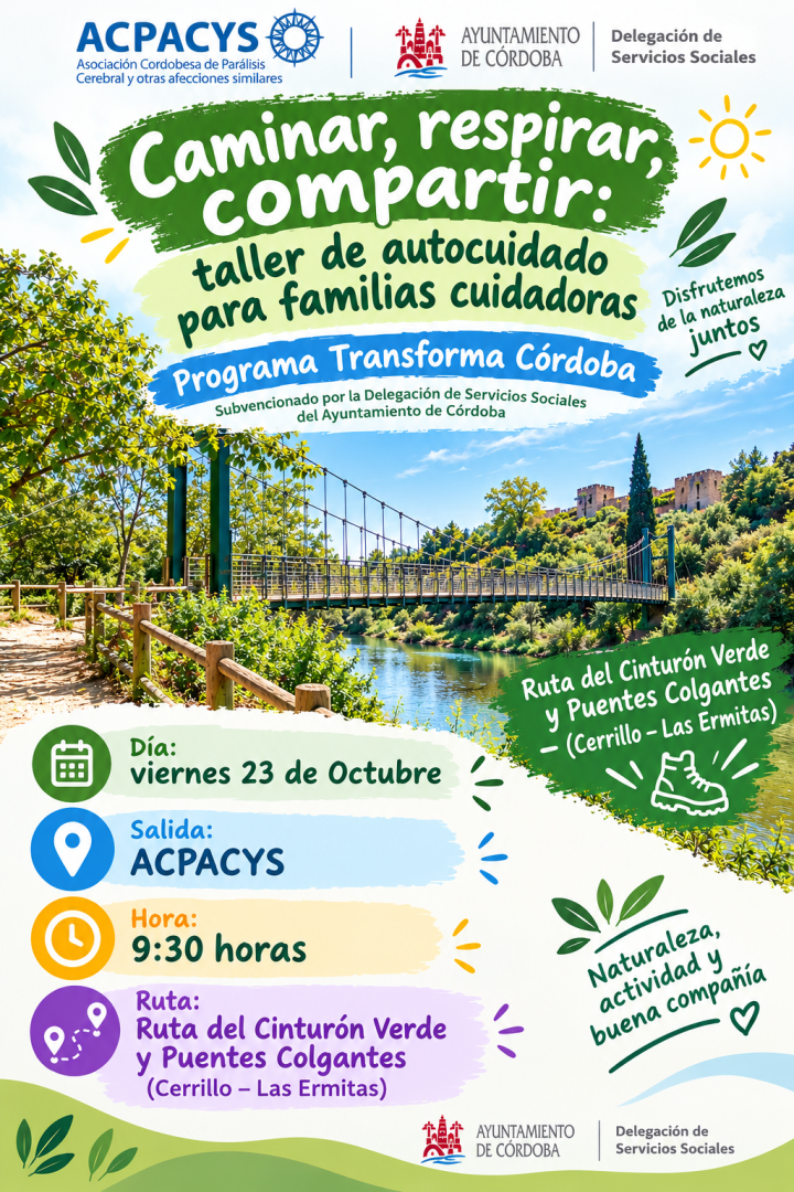 Image for the story: ACPACYS organizes an outdoor self-care workshop for caregiving families