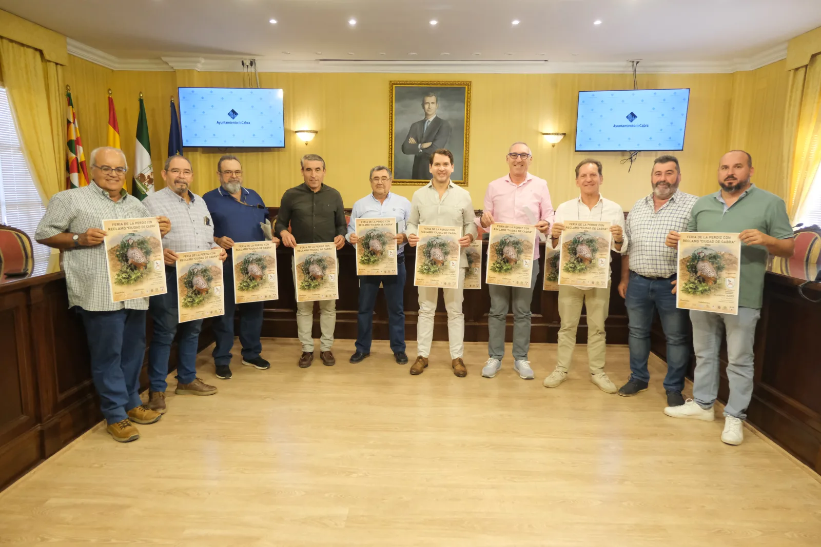 Imagen de la noticia: Cabra celebra el 5 y 6 de diciembre su XIII Feria de la Perdiz con Reclamo