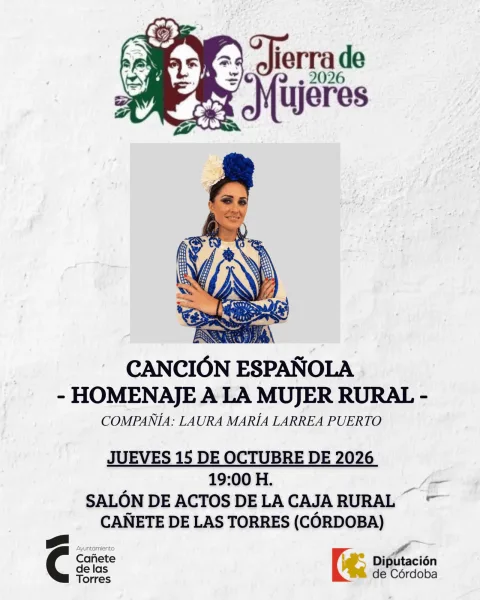 Imagen de la noticia: Cañete de las Torres celebra el Día de la Mujer Rural con tres actividades
