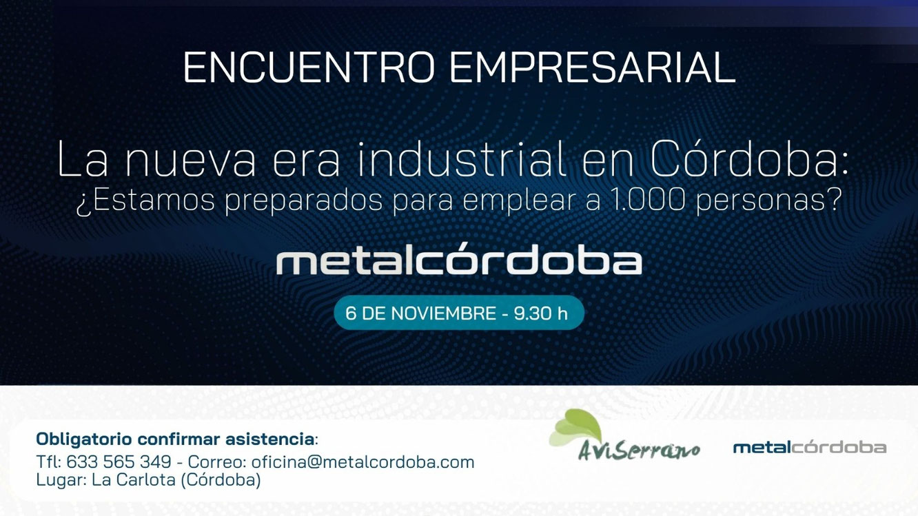 Imagen de la noticia: MetalCórdoba aborda con la Junta la falta de mano de obra cualificada en el sector