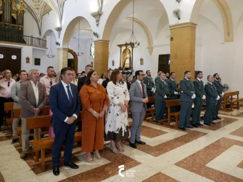 Imagen de la noticia: Cañete de las Torres honra a la Guardia Civil en el Día de la Virgen del Pilar