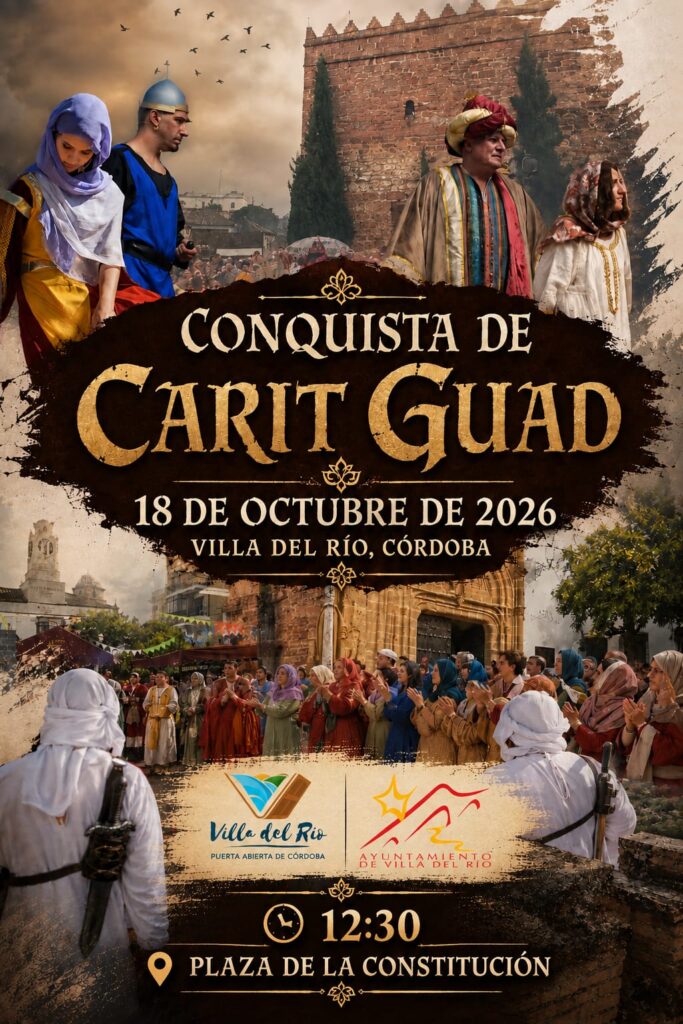 Imagen de la noticia: Villa del Río recrea la «Conquista de Carit Guad» el domingo 18 en el Mercado Medieval