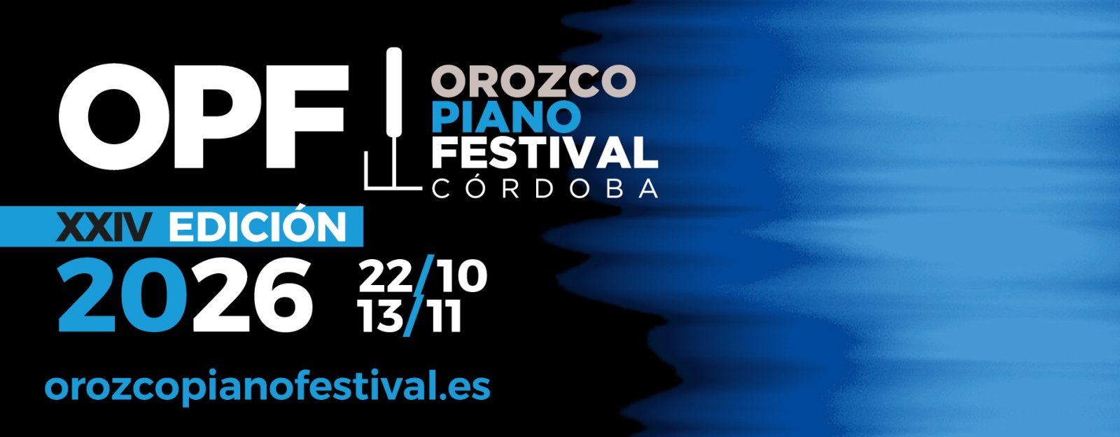 Imagen de la noticia: El Festival de Piano Rafael Orozco celebra su XXIV edición del 22 de octubre al 13 de noviembre