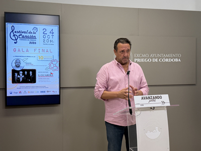 Imagen de la noticia: El Festival de la Canción Turismo de Priego reúne 175 candidaturas y celebra su final el 24 de octubre