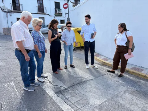 Imagen de la noticia: La Junta se compromete a reparar los baches más peligrosos de la travesía de Fuente-Tójar