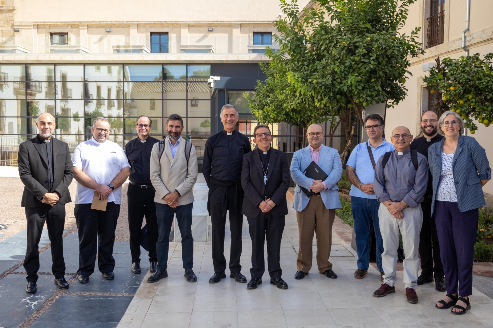 Image for the story: The Cathedral Chapter receives the Heritage delegates of the Andalusian dioceses