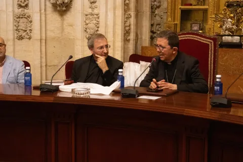 Image for the story: The Cathedral Chapter receives the Heritage delegates of the Andalusian dioceses