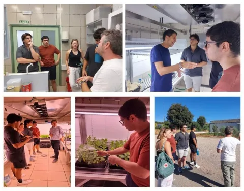 Image for the story: UCO students visit the Institute for Sustainable Agriculture