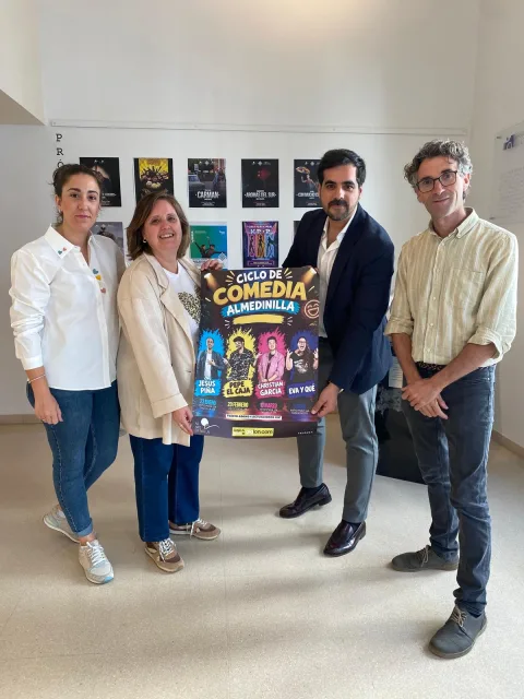 Imagen de la noticia: Almedinilla programa un ciclo de comedia con cuatro actuaciones entre enero y abril de 2027