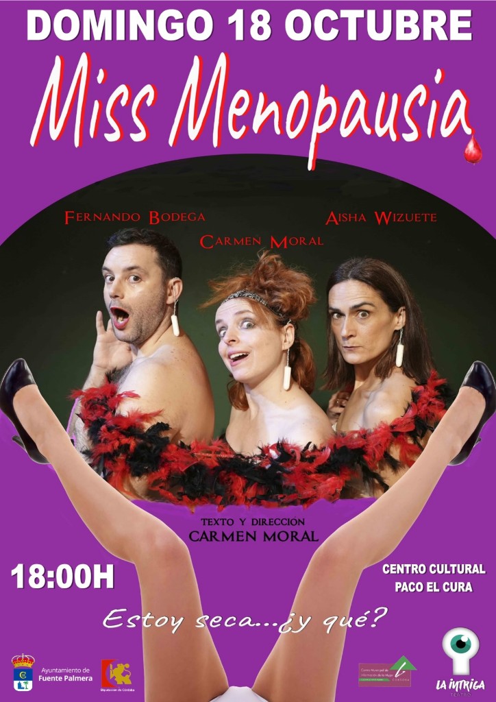 Image for the story: Theatre about menopause this Sunday in Fuente Palmera
