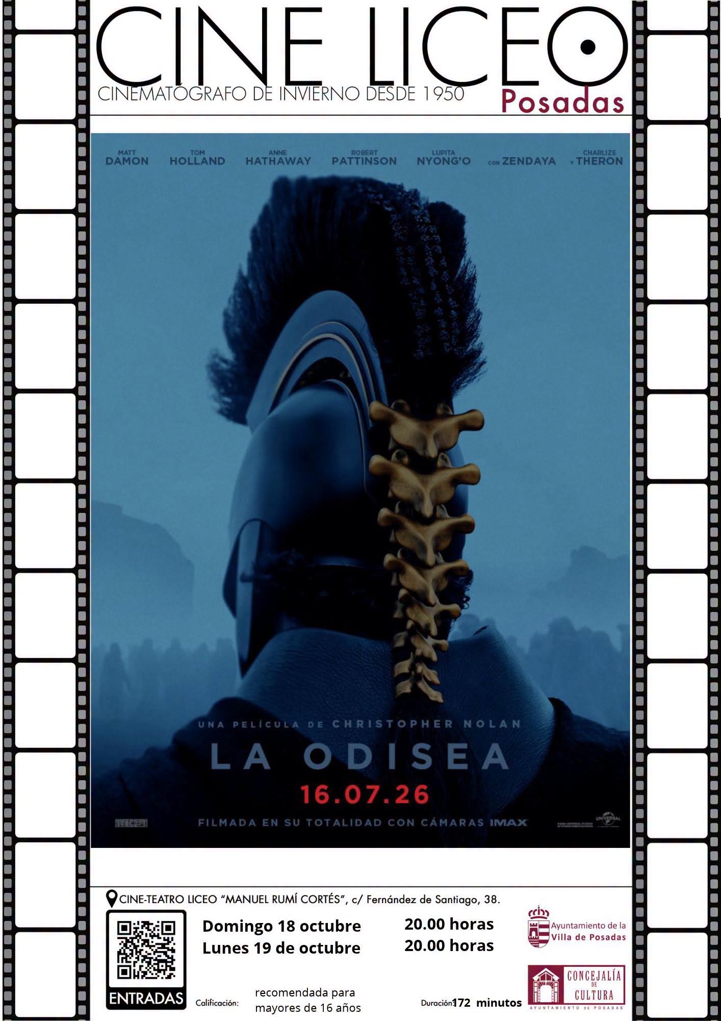 Imagen de la noticia: Posadas programa cine y música para el fin de semana