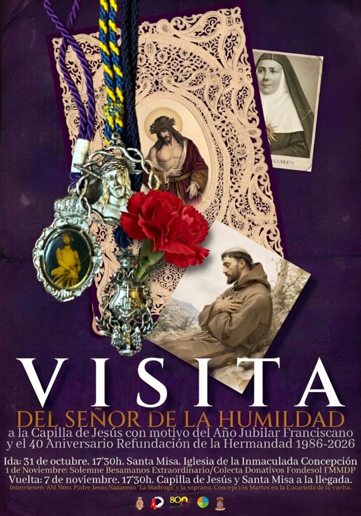 Imagen de la noticia: El Señor de la Humildad visita la Capilla de Jesús por el Año Jubilar Franciscano