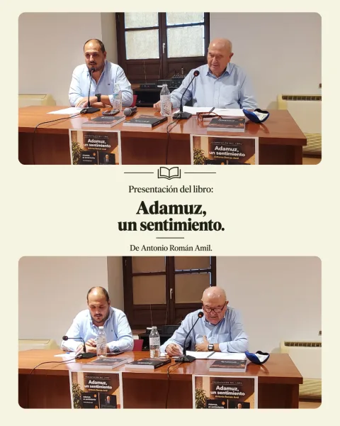 Imagen de la noticia: Adamuz presenta el poemario «Adamuz, un sentimiento», con fines solidarios