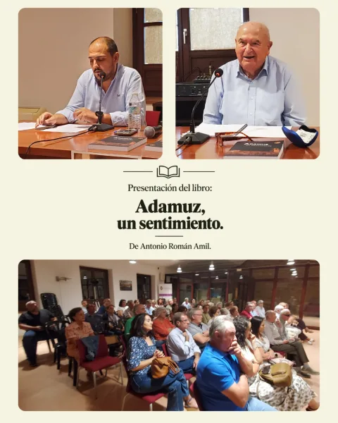 Imagen de la noticia: Adamuz presenta el poemario «Adamuz, un sentimiento», con fines solidarios