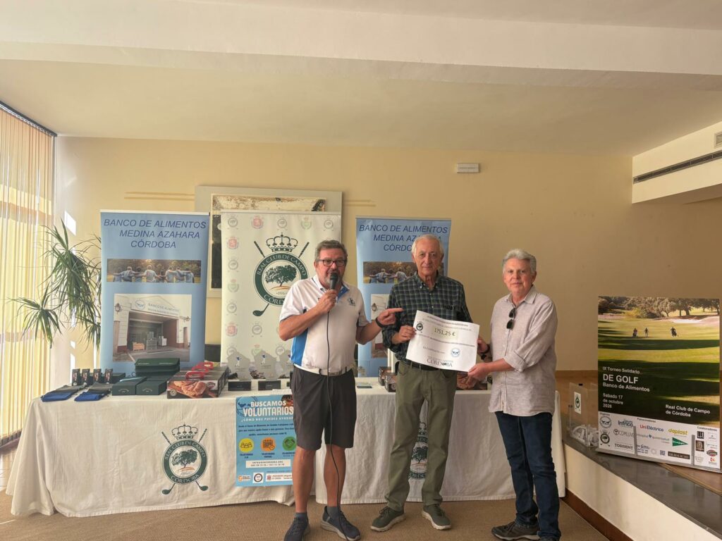 Imagen de la noticia: El Golf Solidario del Club de Campo recauda 6.450 euros para el Banco de Alimentos
