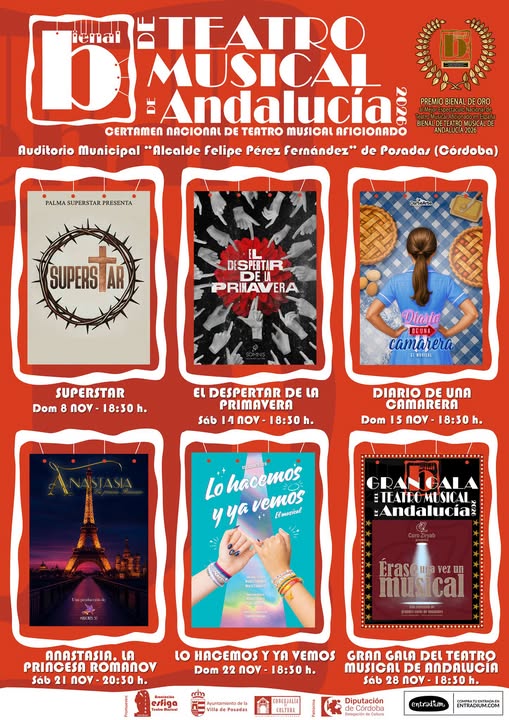 Imagen de la noticia: Posadas programa seis espectáculos de teatro musical en noviembre