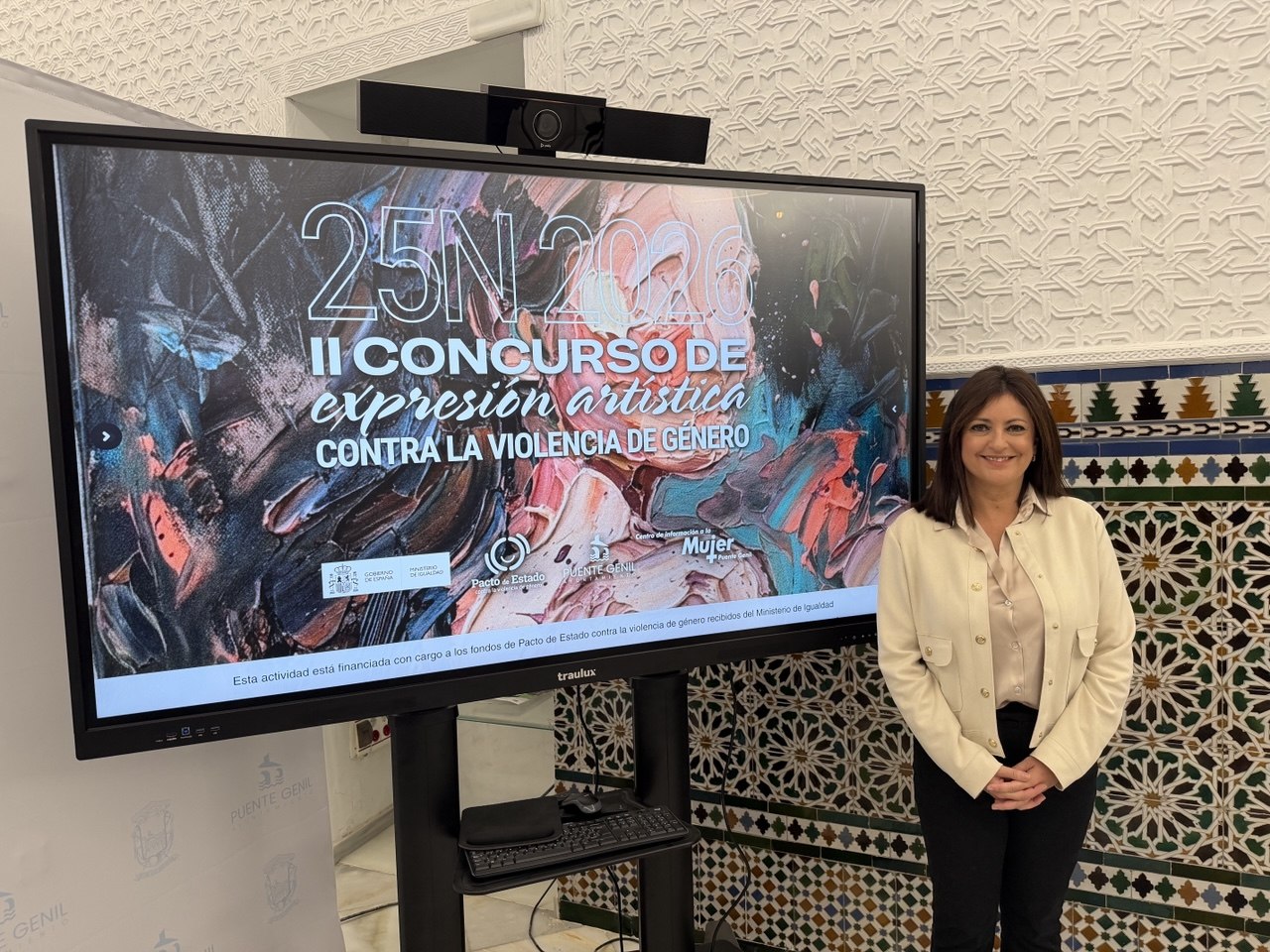Image for the story: Puente Genil opens the deadline for the artistic contest against gender violence until November 17
