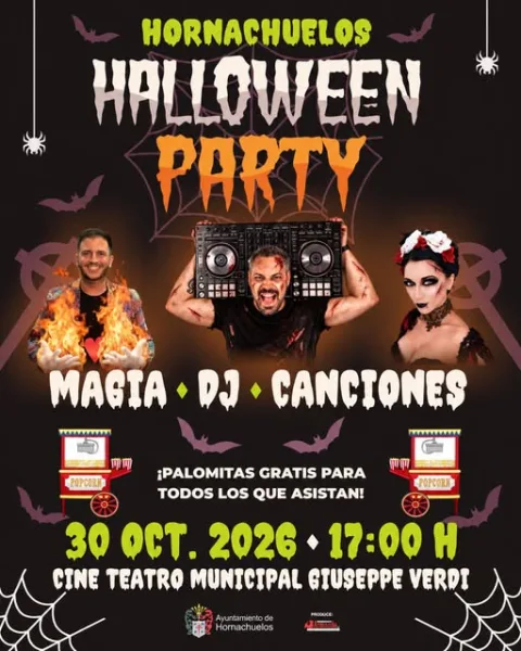 Image for the story: Hornachuelos celebrates Halloween with a night at the library and a family party