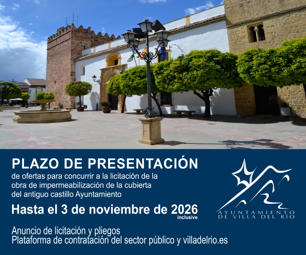 Imagen de la noticia: Villa del Río licita la impermeabilización de la cubierta del antiguo castillo
