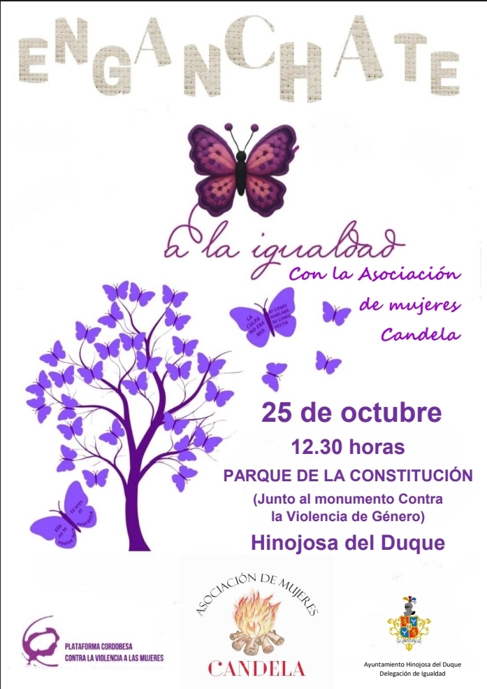 Imagen de la noticia: Hinojosa del Duque celebra el 25 de octubre el acto «Engánchate a la igualdad»