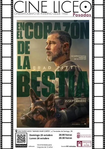Imagen de la noticia: El Cine Liceo de Posadas proyecta dos películas del 24 al 26 de octubre