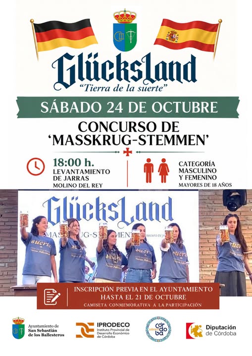 Imagen de la noticia: San Sebastián de los Ballesteros busca vecinos para levantar jarras en Glücksland 2026