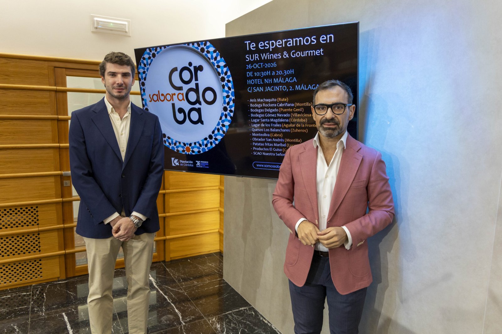 Image for the story: Twelve Córdoba companies seek buyers at the wine and gourmet fair in Málaga