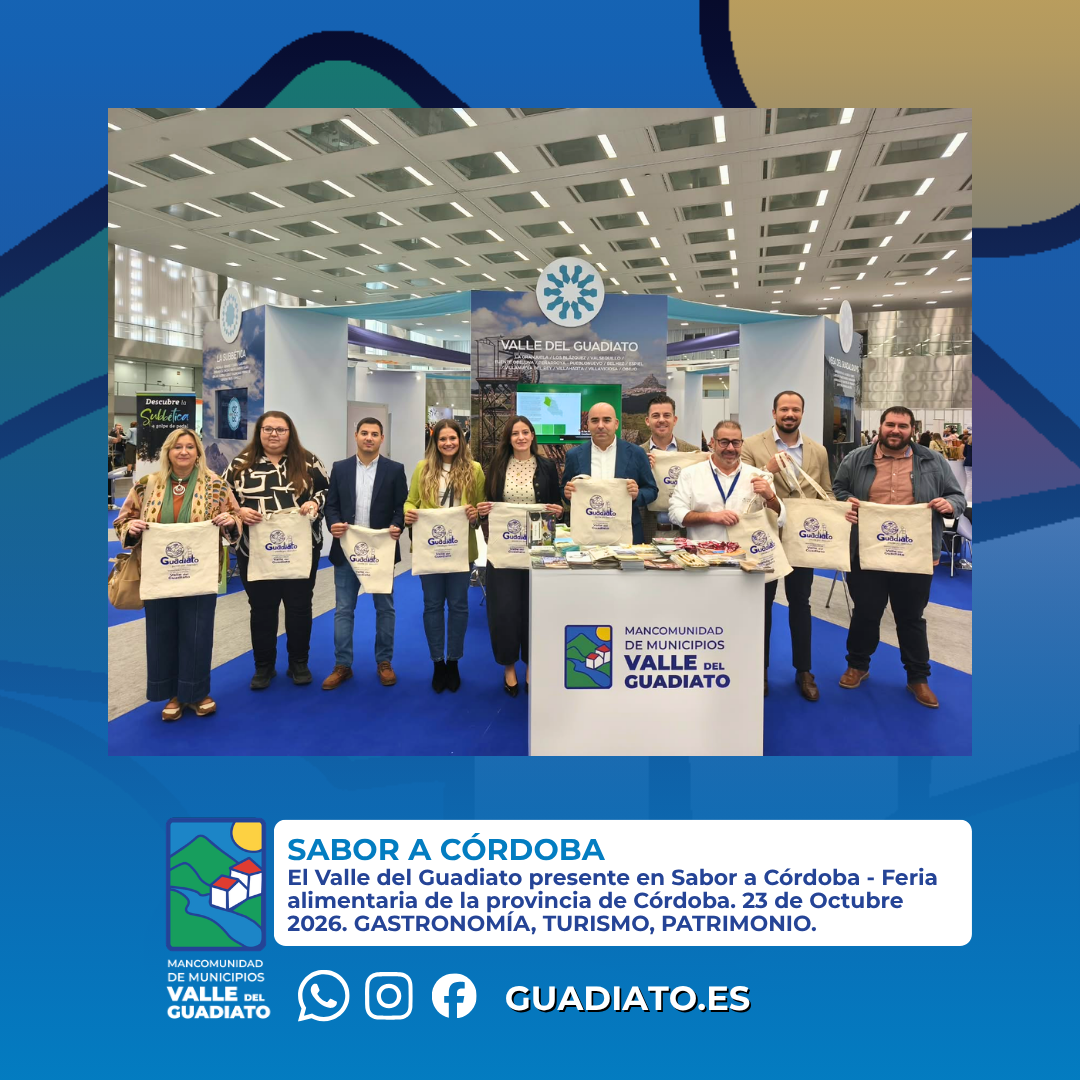 Image for the story: El Valle del Guadiato brings its gastronomy to Sabor a Córdoba 2026