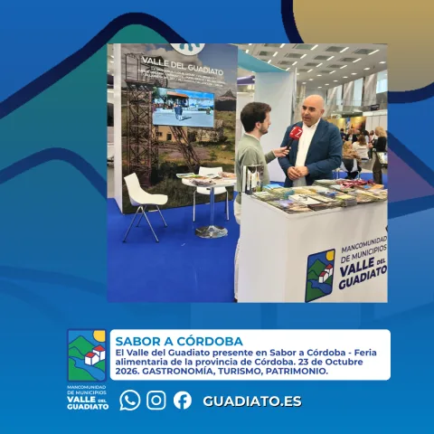Image for the story: El Valle del Guadiato brings its gastronomy to Sabor a Córdoba 2026