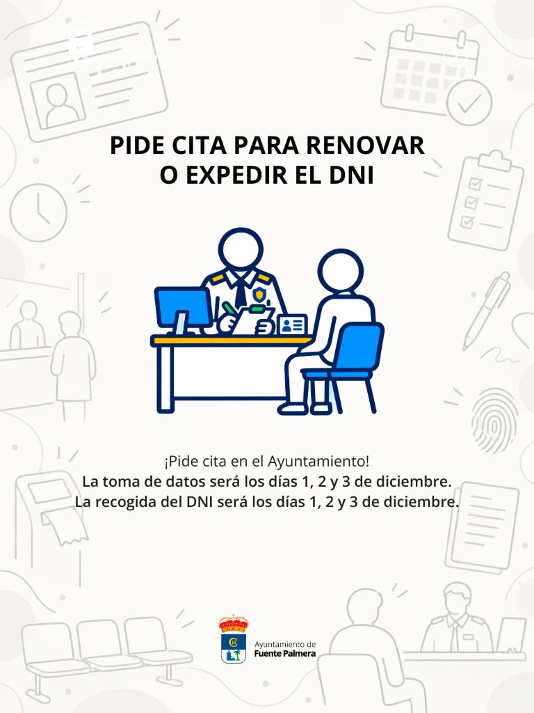 Imagen de la noticia: Fuente Palmera acoge en diciembre la expedición del DNI electrónico
