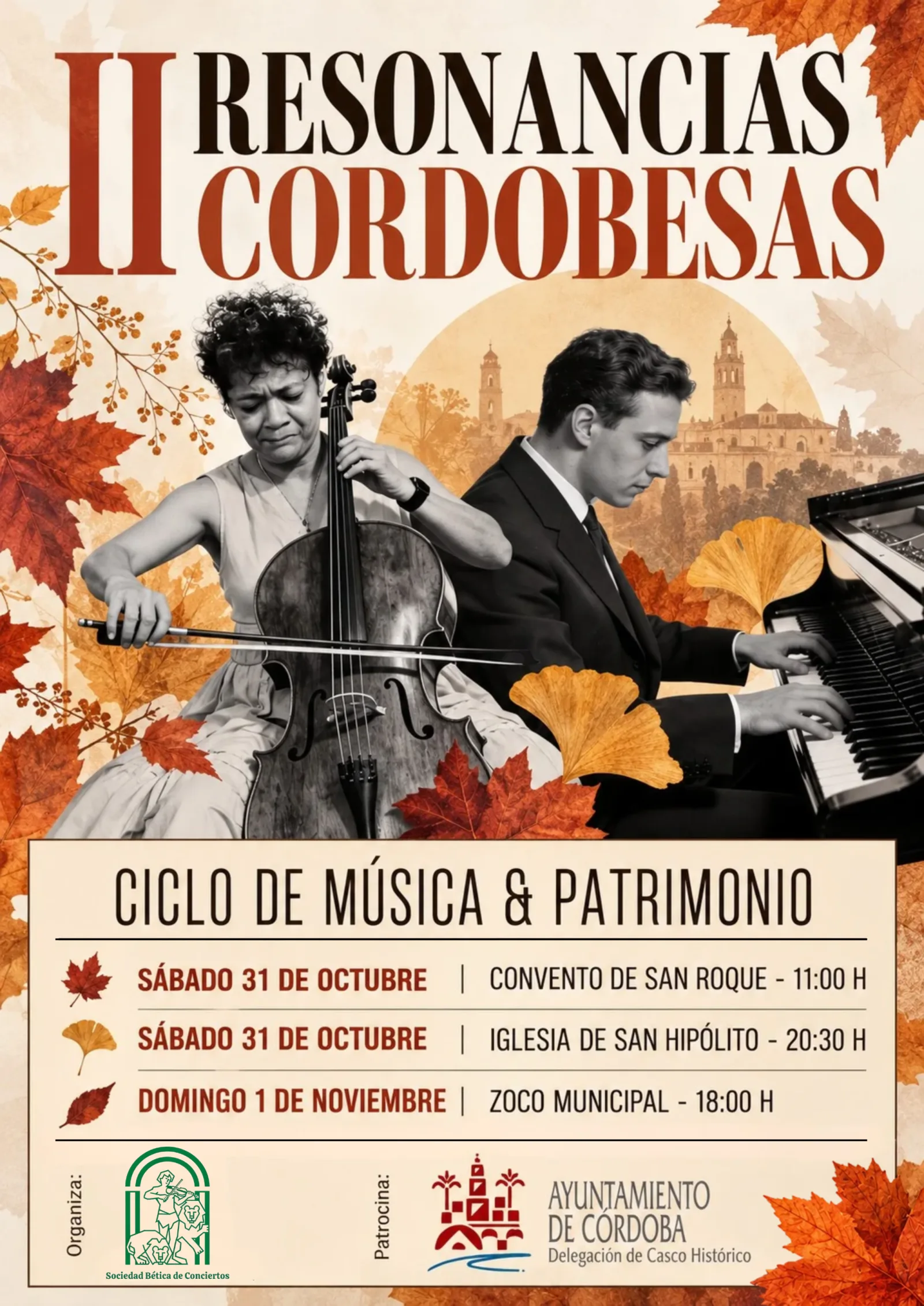 Imagen de la noticia: Córdoba celebra tres conciertos de Resonancias Cordobesas