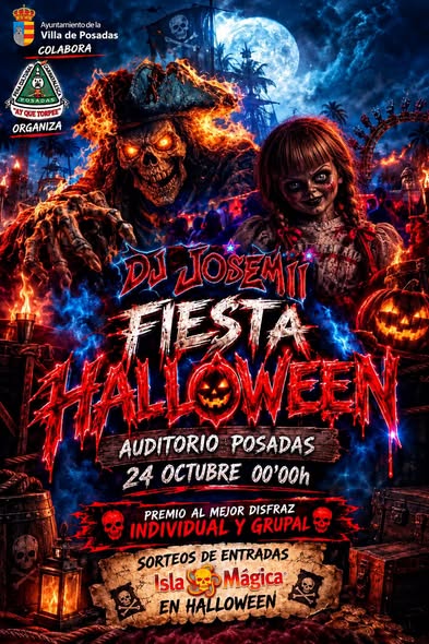 Imagen de la noticia: Rivero de Posadas celebra este domingo su tarde de Halloween