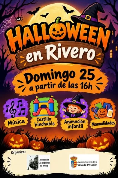 Imagen de la noticia: Rivero de Posadas celebra este domingo su tarde de Halloween